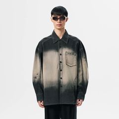 【残り一点】Denim Deconstruction Washed Shirt