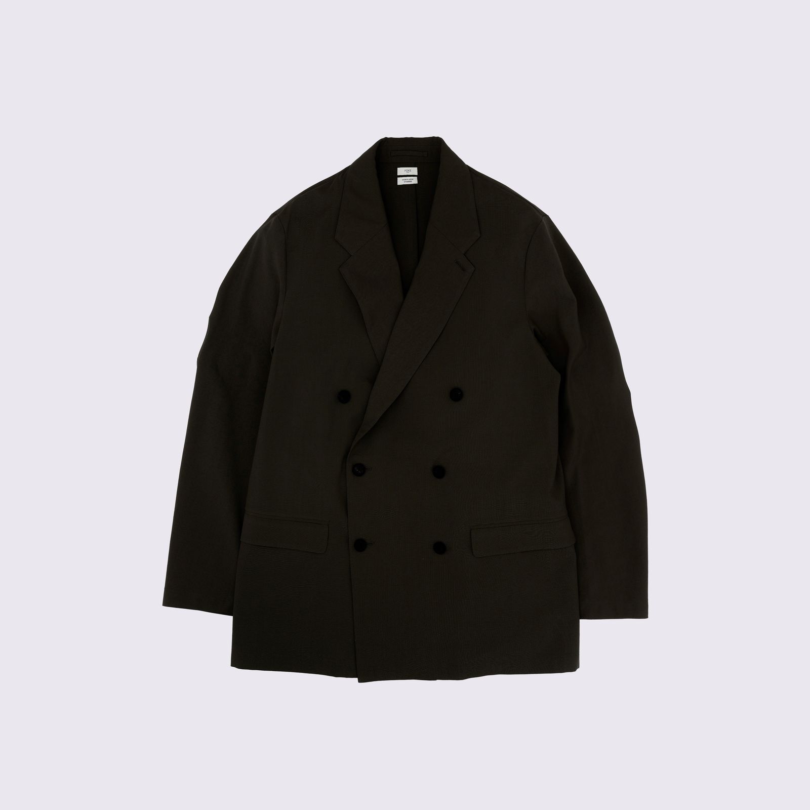 YOKE - 【残り一点】Wool Washer Tropical Double Breasted Jacket