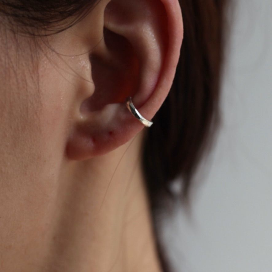 【残りわずか】Narrow Ear Cuff_No.3(SILVER)