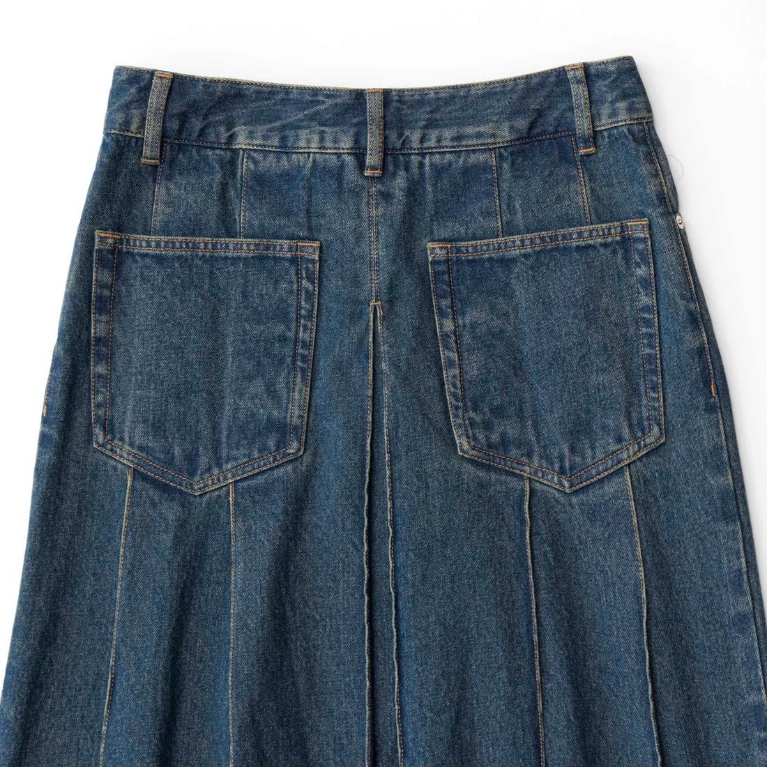 MAISON SPECIAL - 【残り一点】Pleated Denim Skirt | ACRMTSM ONLINE