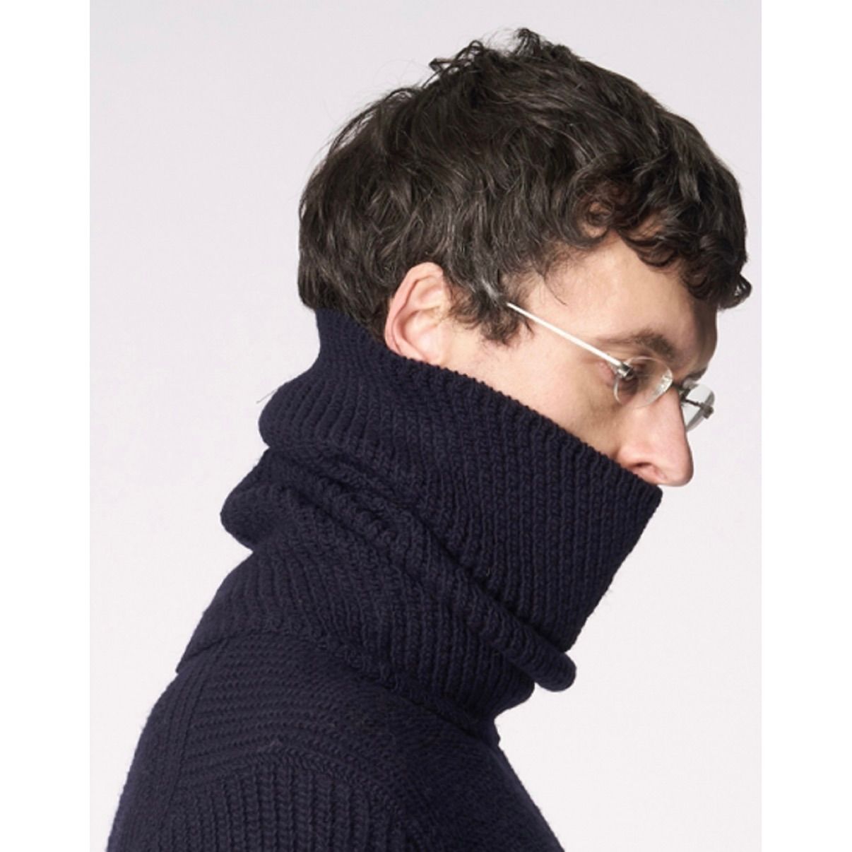 【残り一点】Diagonal Knit Snood
