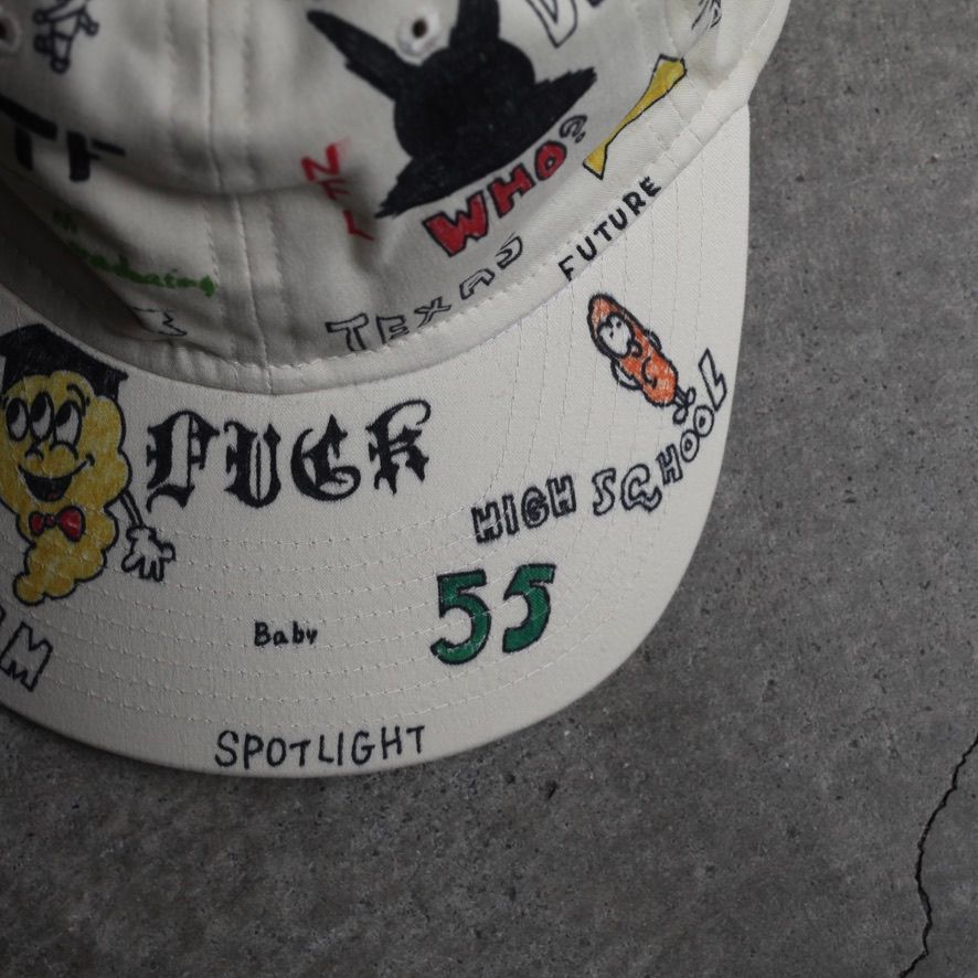 【残り一点】Hand Paint Crash Cap