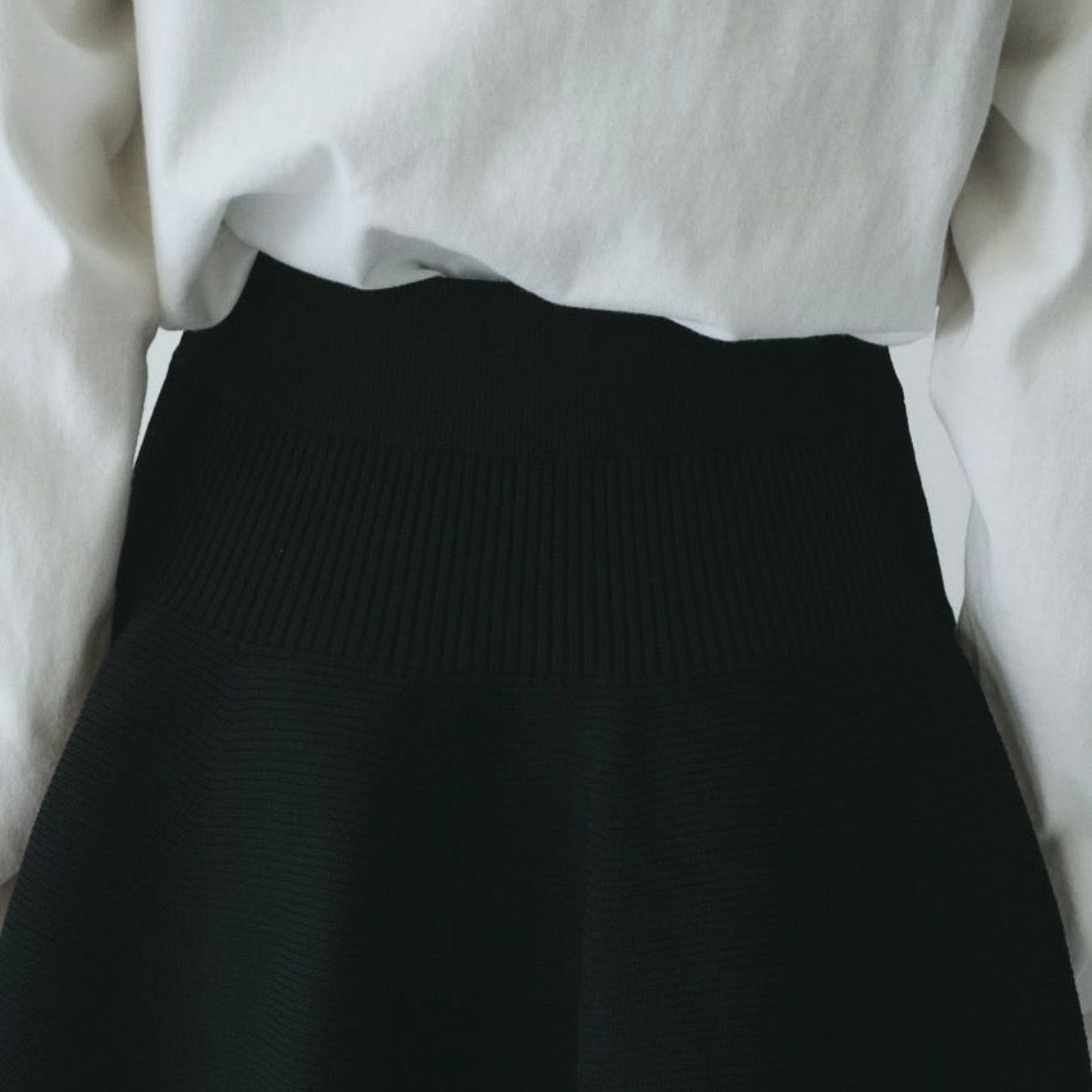 【残り一点】Jersey Volume Knit Skirt