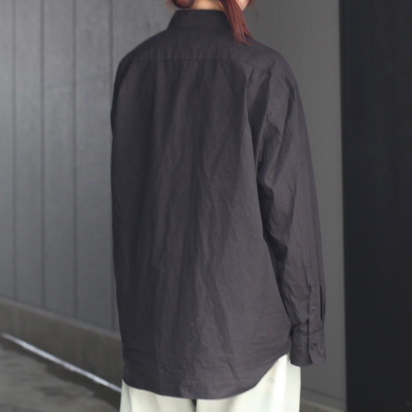 【残り一点】Regular Collar Shirt(MAX HIGH COUNT TYPEWRITER)