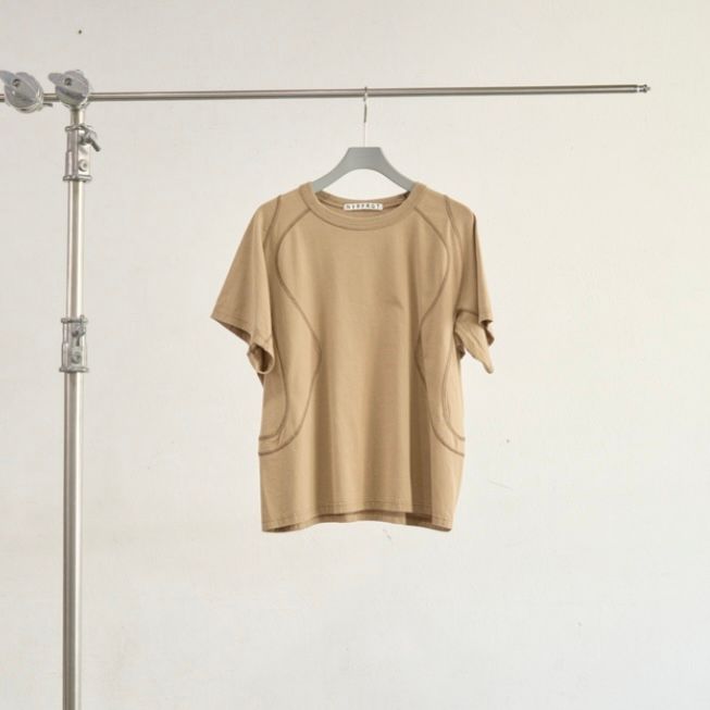 【残り一点】Panelled Half Sleeve T-Shirt
