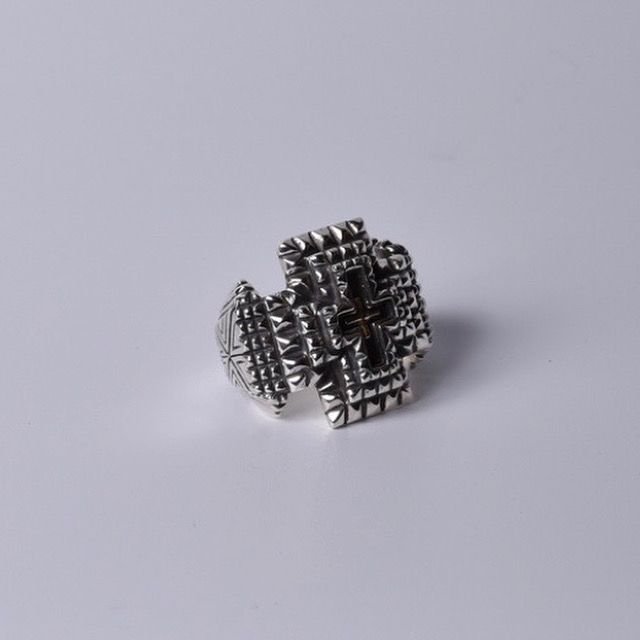 【お取り寄せ注文可能】Roots Of The Cross Ring(SILVER×GOLD)