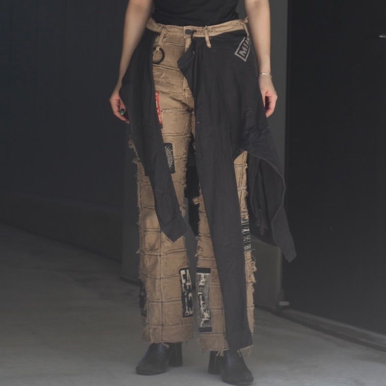【残り一点】Destroy Work Jeans With Wrapped