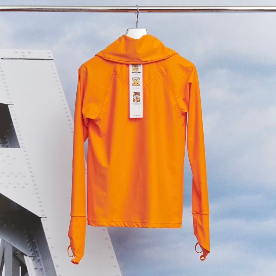 kotohayokozawa - 【残り一点】Cuff-Glove Zip Long Tee
