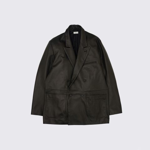【残り一点】Sheep Leather Double Brested Blazer