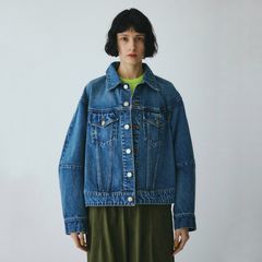【残り一点】Round Form Denim Jacket