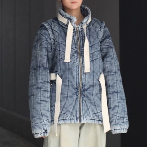 【残り一点】Denim Puff Jacket