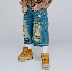【残り一点】Suicide Studs Denim Shorts
