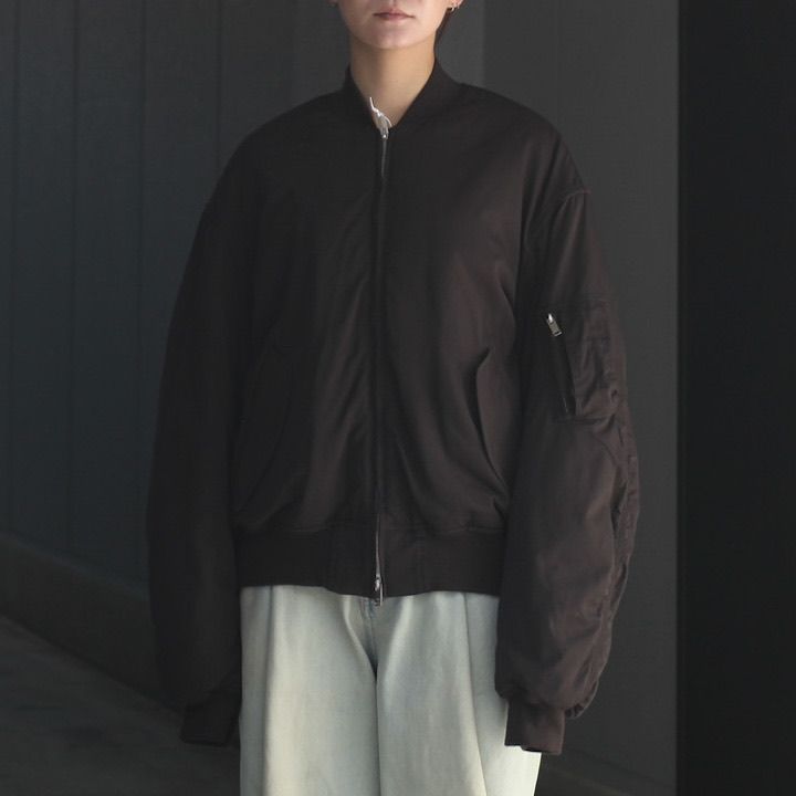 【残り一点】Wool Washer Twill Flight Jacket