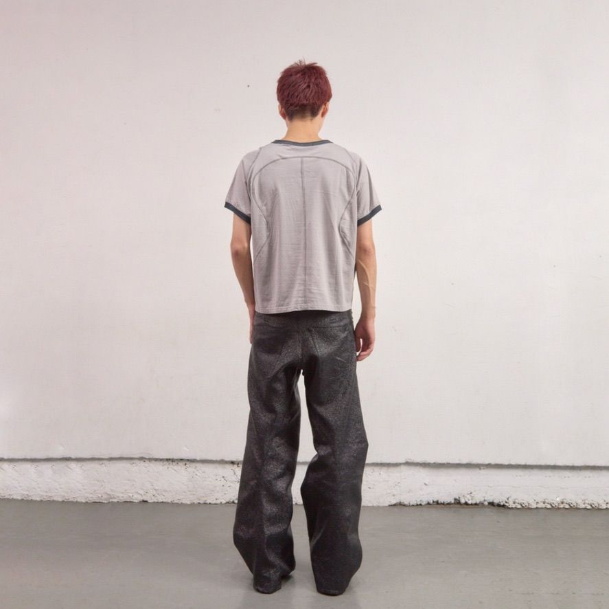 【残り一点】Glitter Twill 3D Twisted Wide Leg 5P Pants