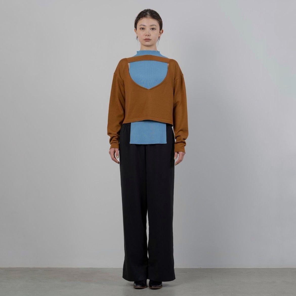 【残り一点】Combination Knitted Tops