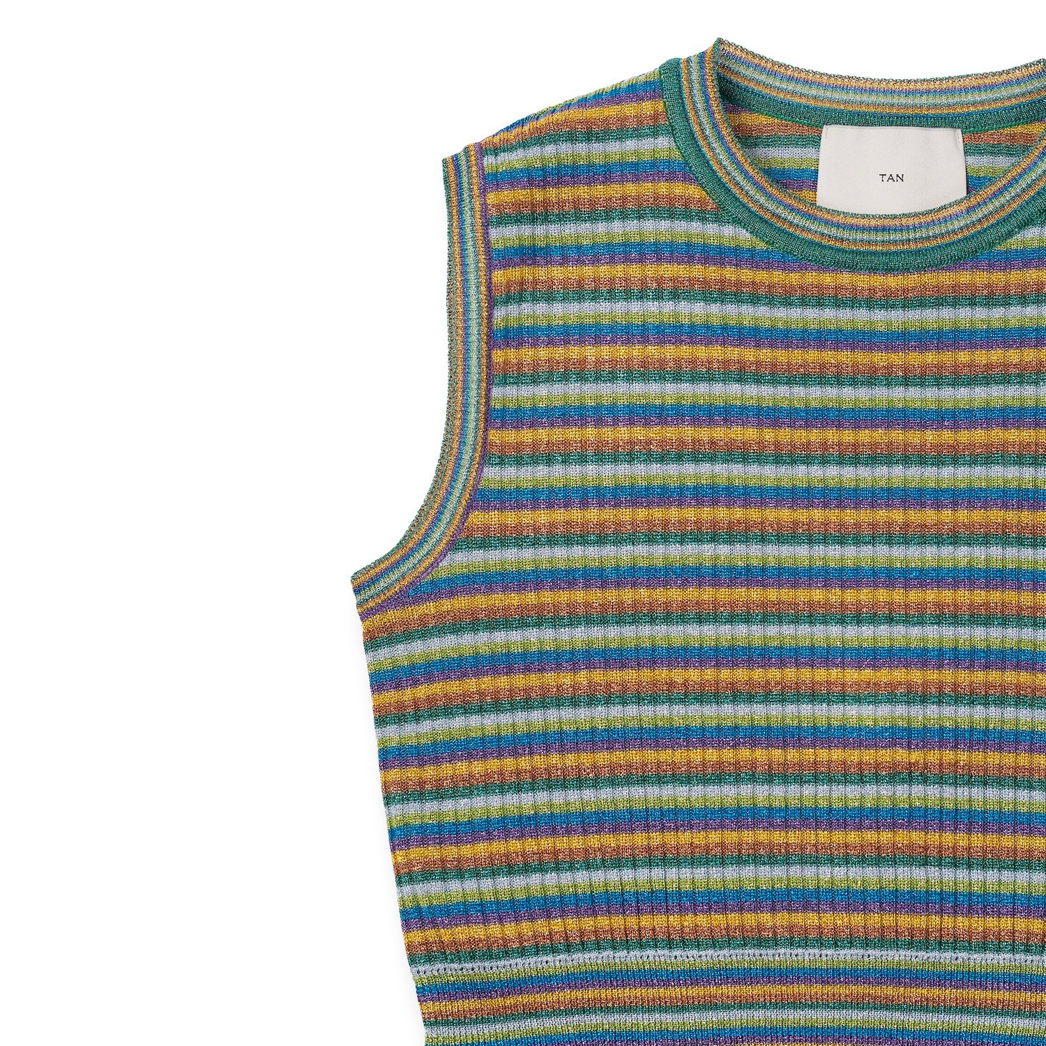 【残り一点】Lulex Multiborder Knitted Tank Top