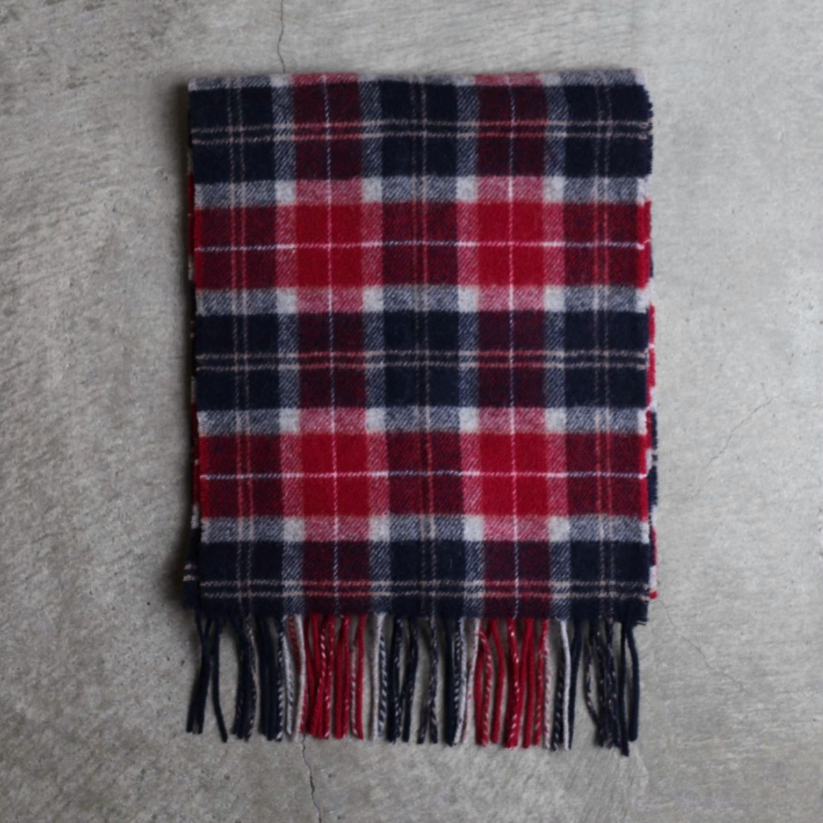 【残り一点】Tartan Lambswool Scarf