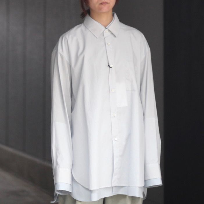 ssstein - 【残りわずか】Oversized Layered Shirt | ACRMTSM