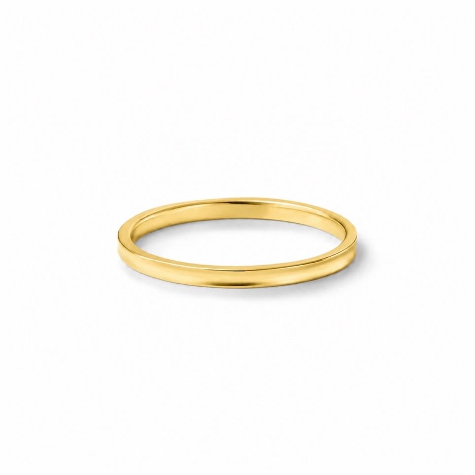 【お取り寄せ注文可能】Flare Ring S(K18 YELLOW GOLD)