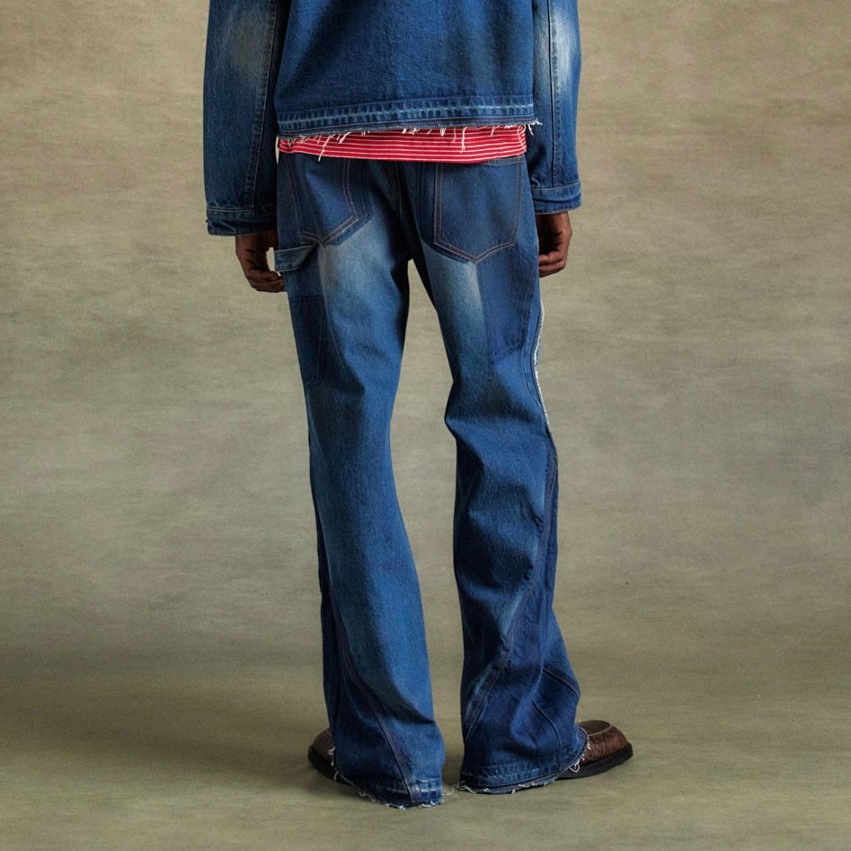 【残り一点】Rodeo Carpenter Wide Jeans