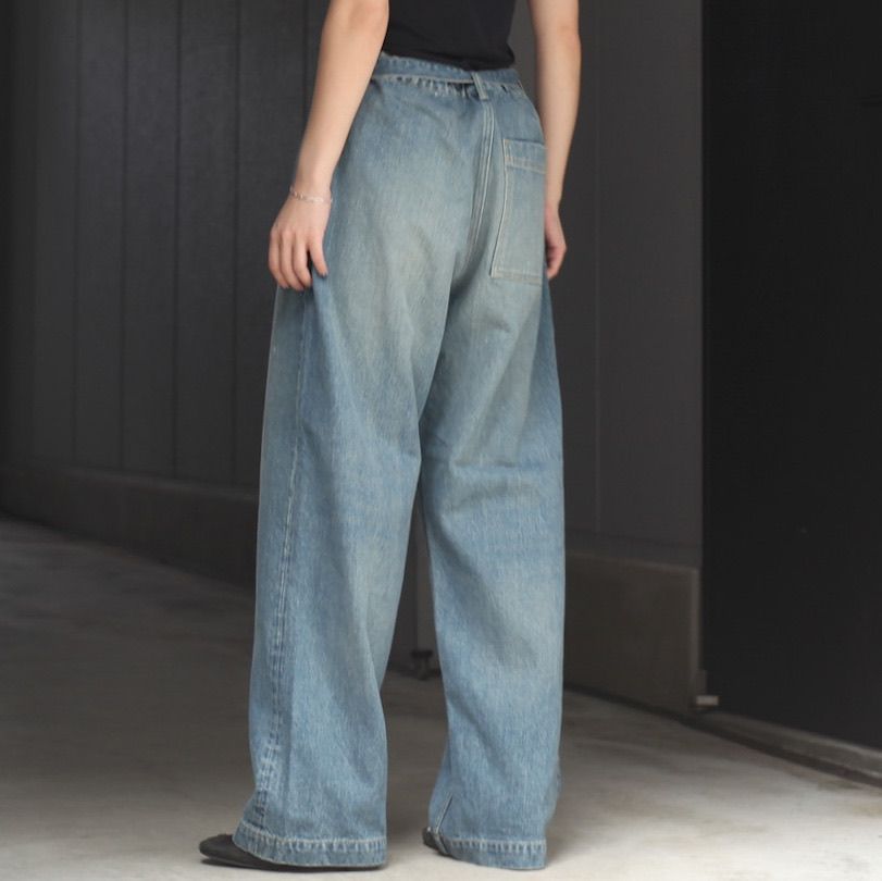 【残り一点】Belted Trousers(USED FADE)