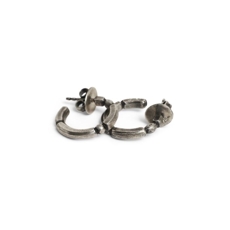 【再販売通知受付可能】Hoop Studs Sculpture_1