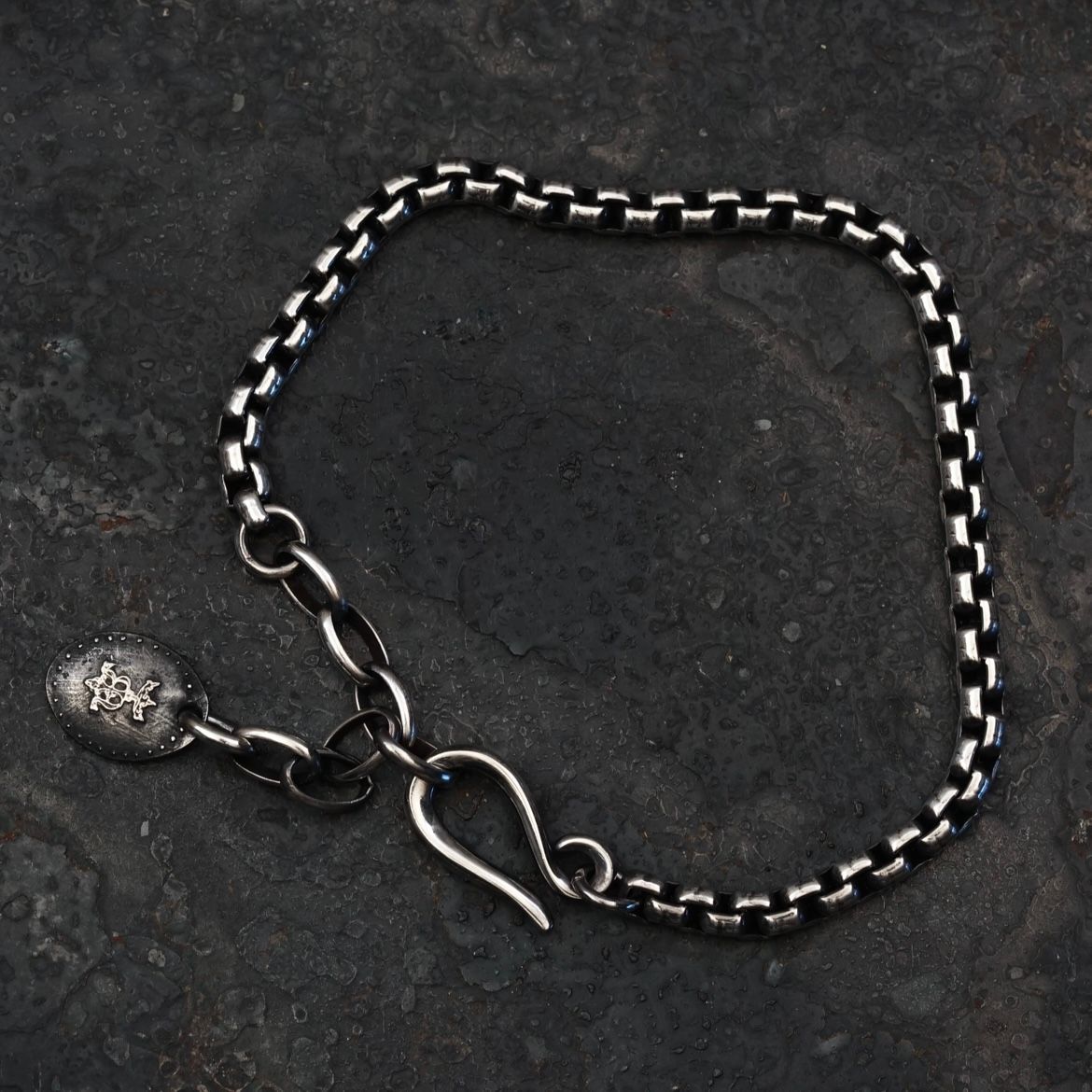 【お取り寄せ注文可能】Square Block Chain Bracelet