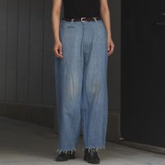 【残り一点】Reconstructed Super Baggy Slacks Denim_2(M)