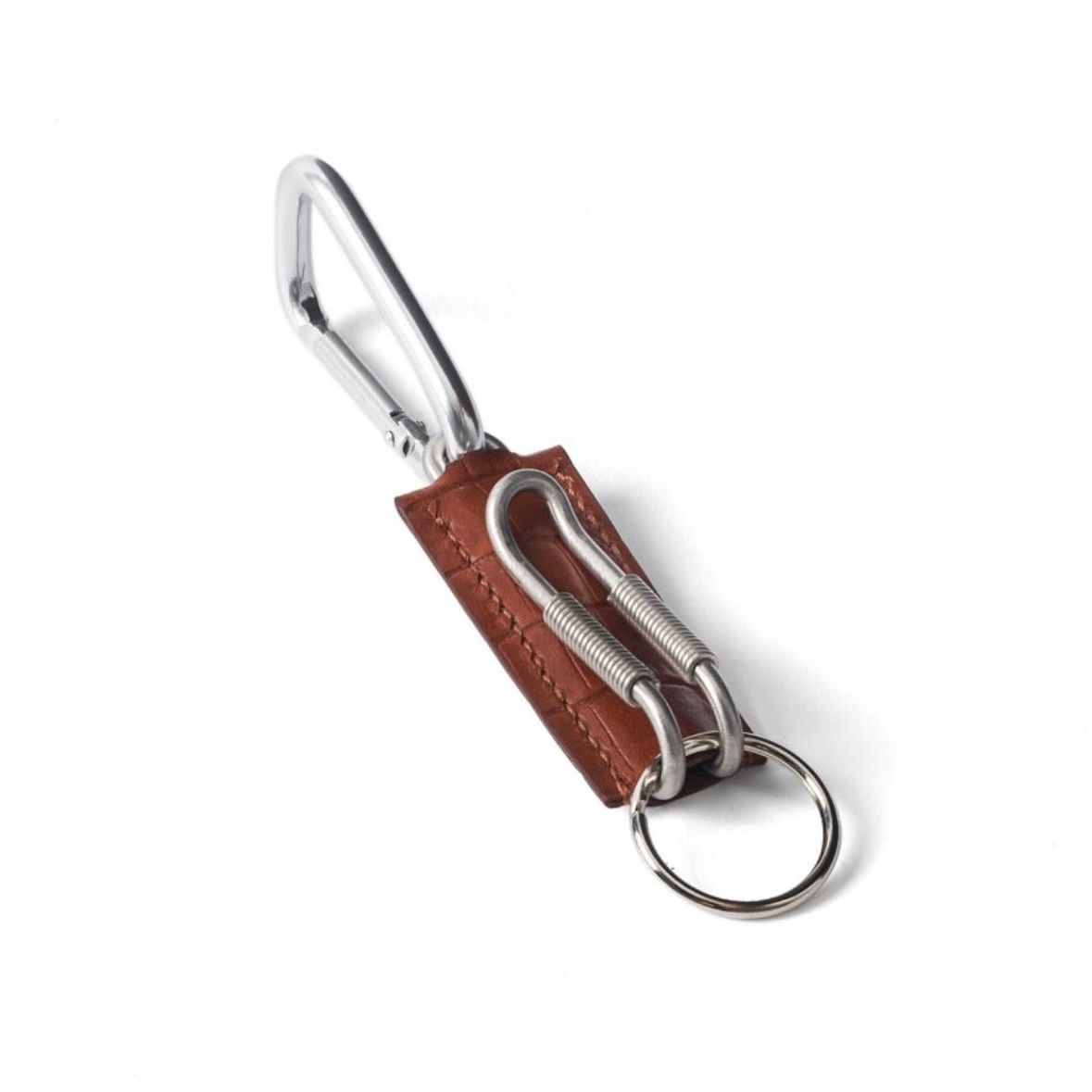 【残り一点】Spring Clip Key Holder(CLIX_CROCO GRAIN)