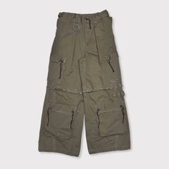 【残り一点】Slash Seam Twist Cargo Pants(AGED TWILL)