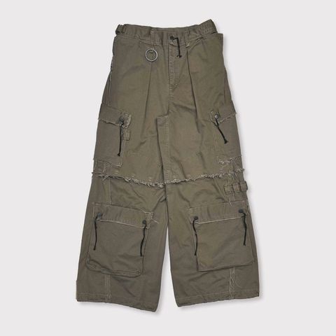【残り一点】Slash Seam Twist Cargo Pants(AGED TWILL)