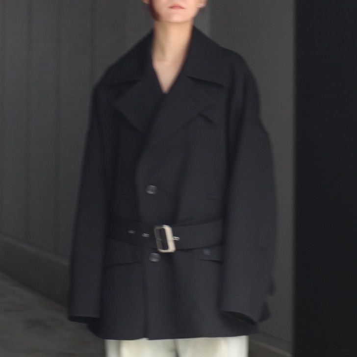 【残り一点】Chin Strap Belt Coat