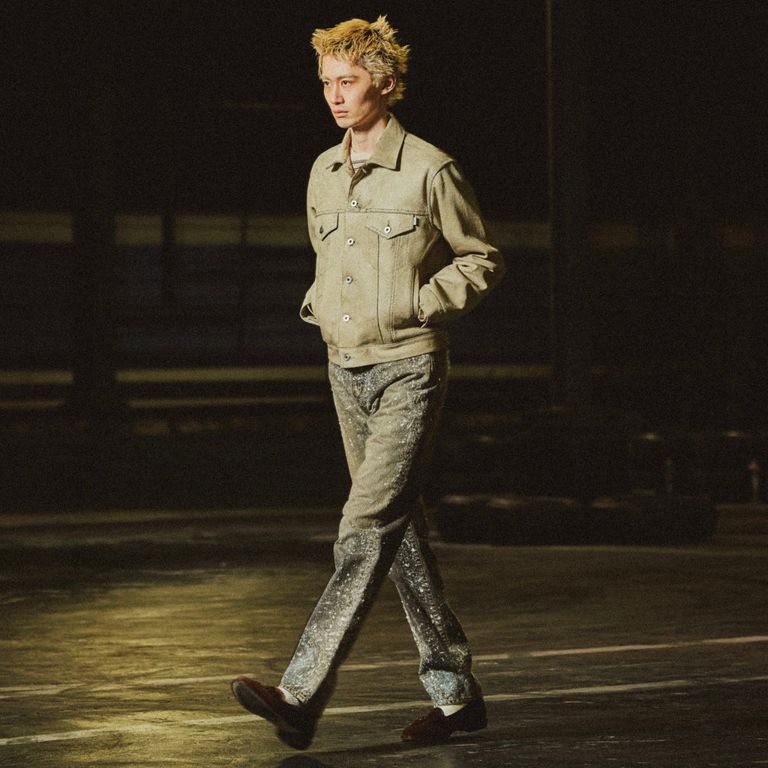 SUGARHILL - 【残りわずか】Molded Denim Trousers Straight Cut 