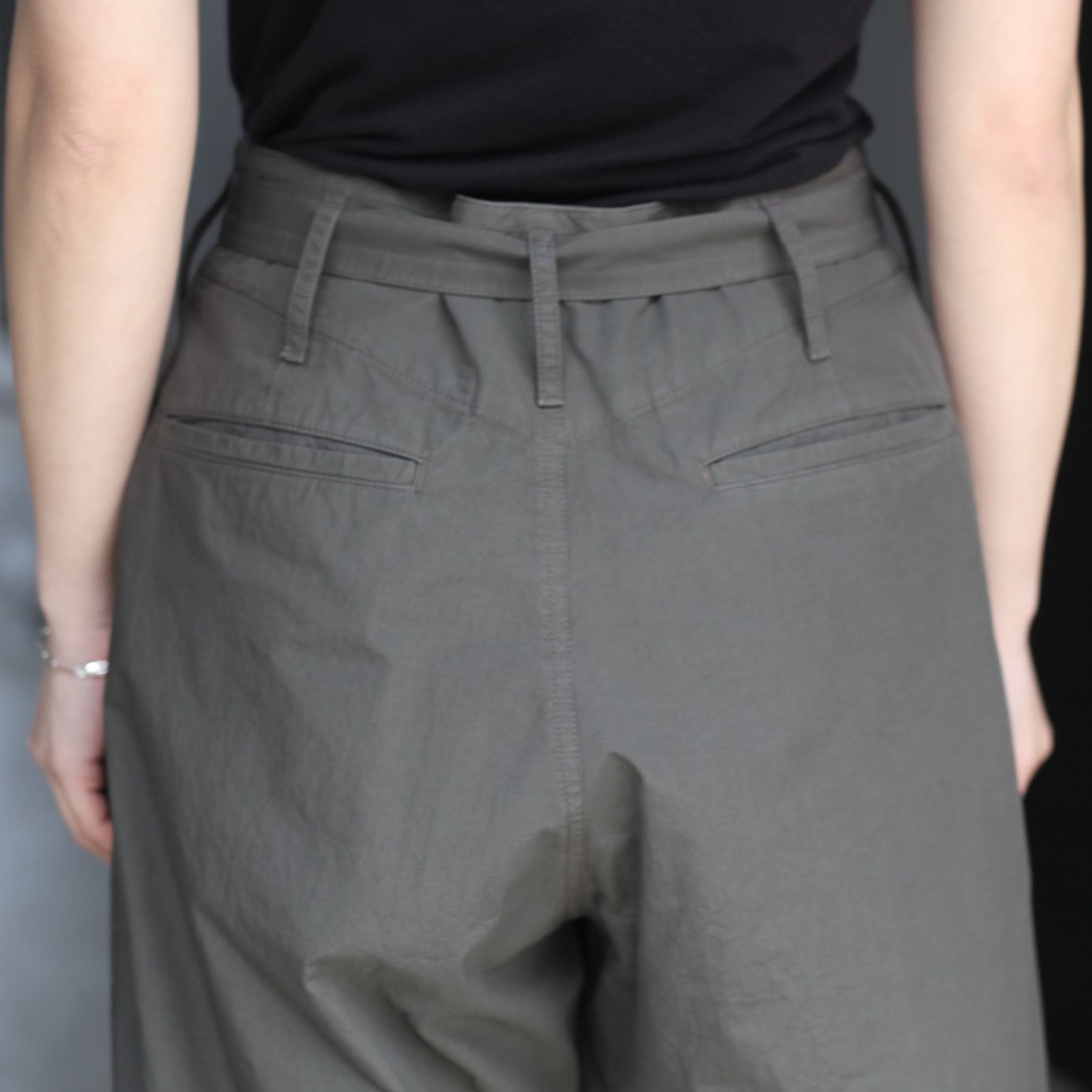 LEMAIRE - 【残りわずか】Belted Pleated Pants | ACRMTSM