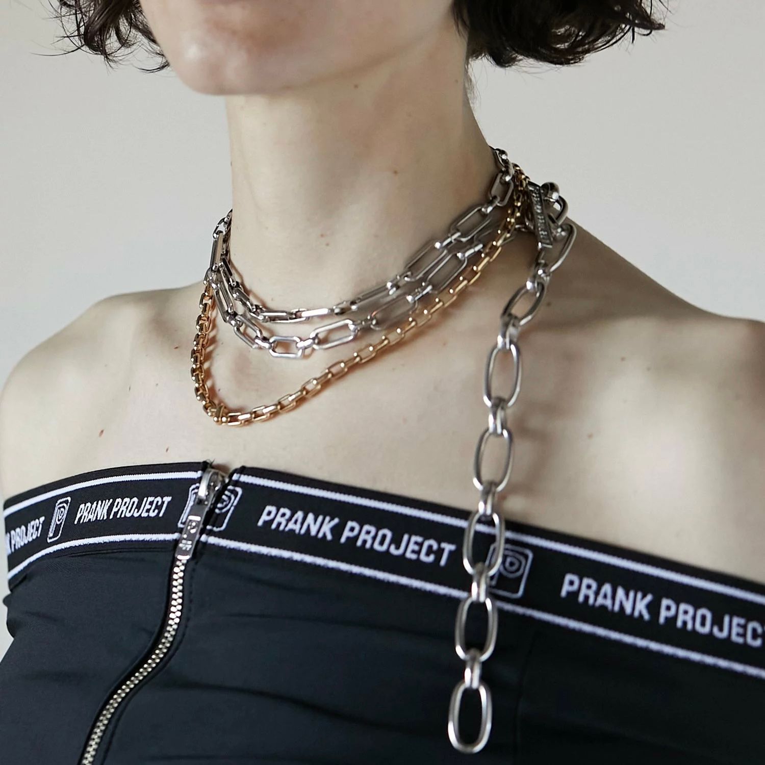 【残り一点】Bicolor Chain Necklace