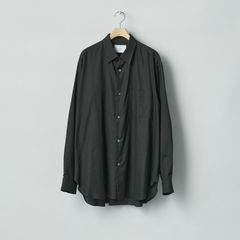【残りわずか】Cotton Silk Oversized Regular Collar Shirt