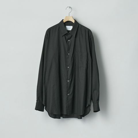 【残り一点】Cotton Silk Oversized Regular Collar Shirt