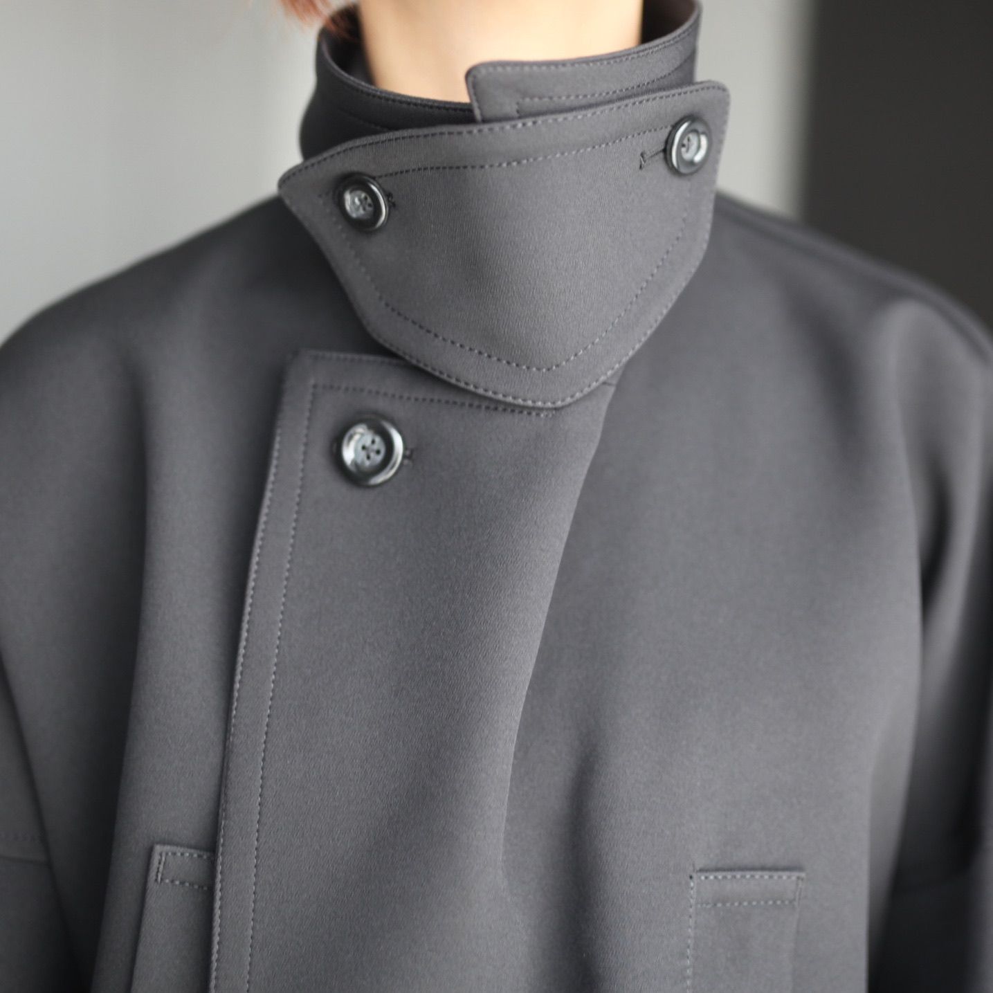 【残り一点】Chin Strap Belt Coat