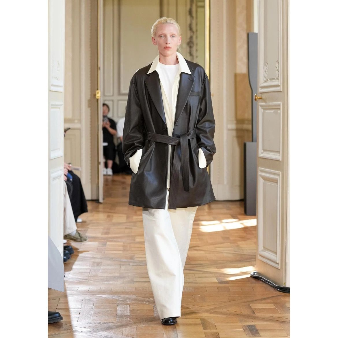 【残りわずか】Suvin Cotton Oversized Skipper Shirt