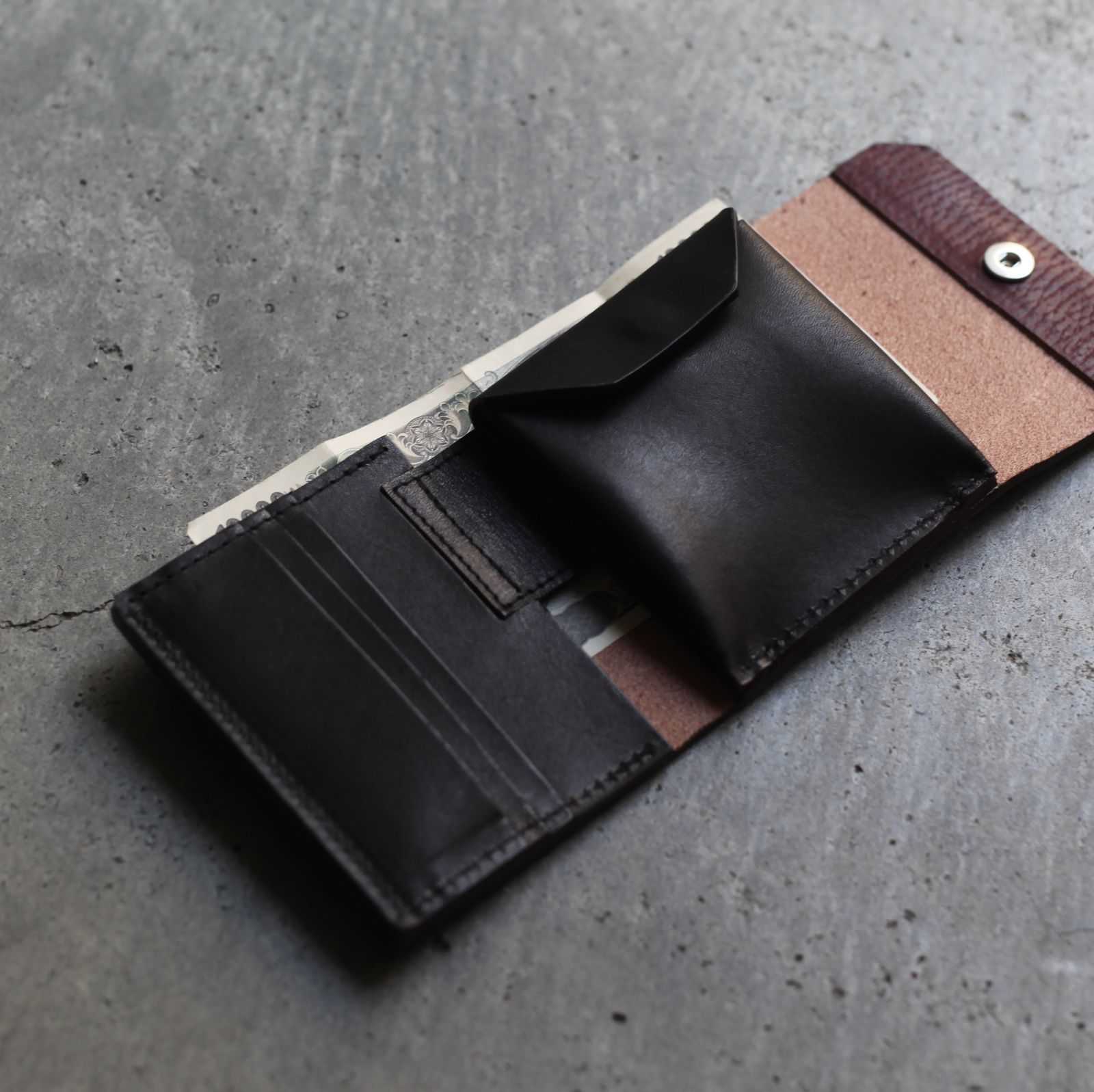【お取り寄せ注文可能】Wording Wallet(BURGUNDY)