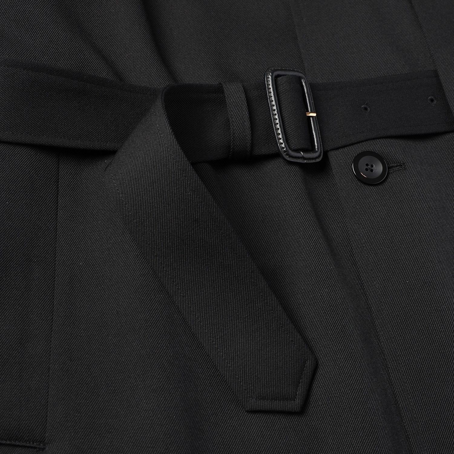 【残り一点】Wool Gabardine Layerd Long Coat