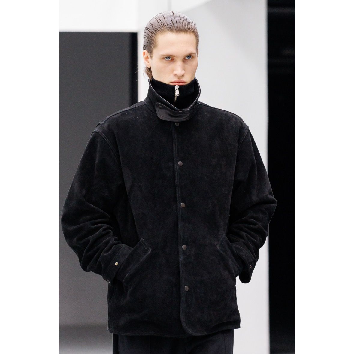 【残り一点】Brushed Cow Suede Work Jacket
