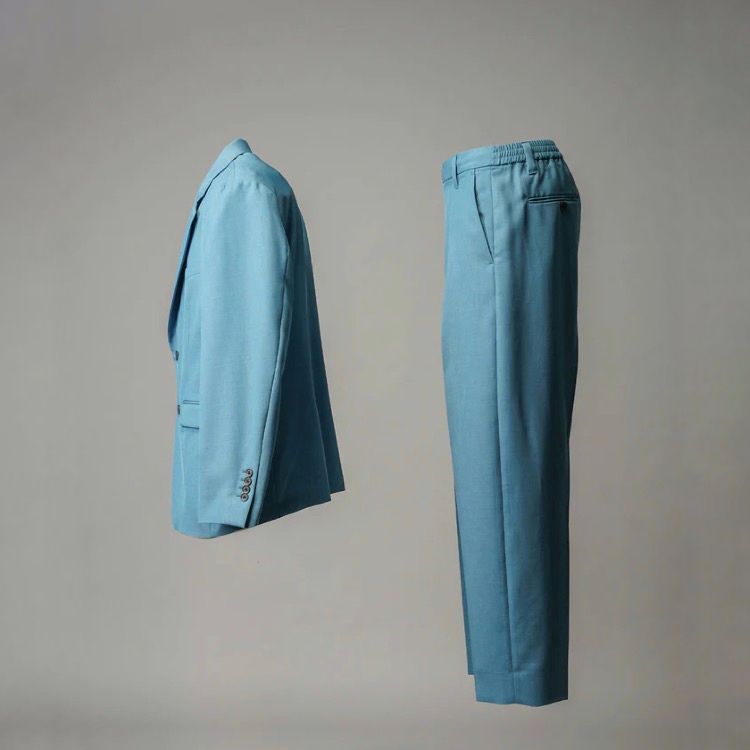 【残り一点】Dry Gabardine Regular-Over Set Up