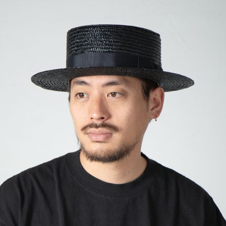 【残り一点】Straw Boater Hat