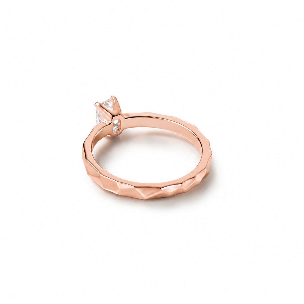 【お取り寄せ注文可能】Quon Square Ring(K18 PINK GOLD)