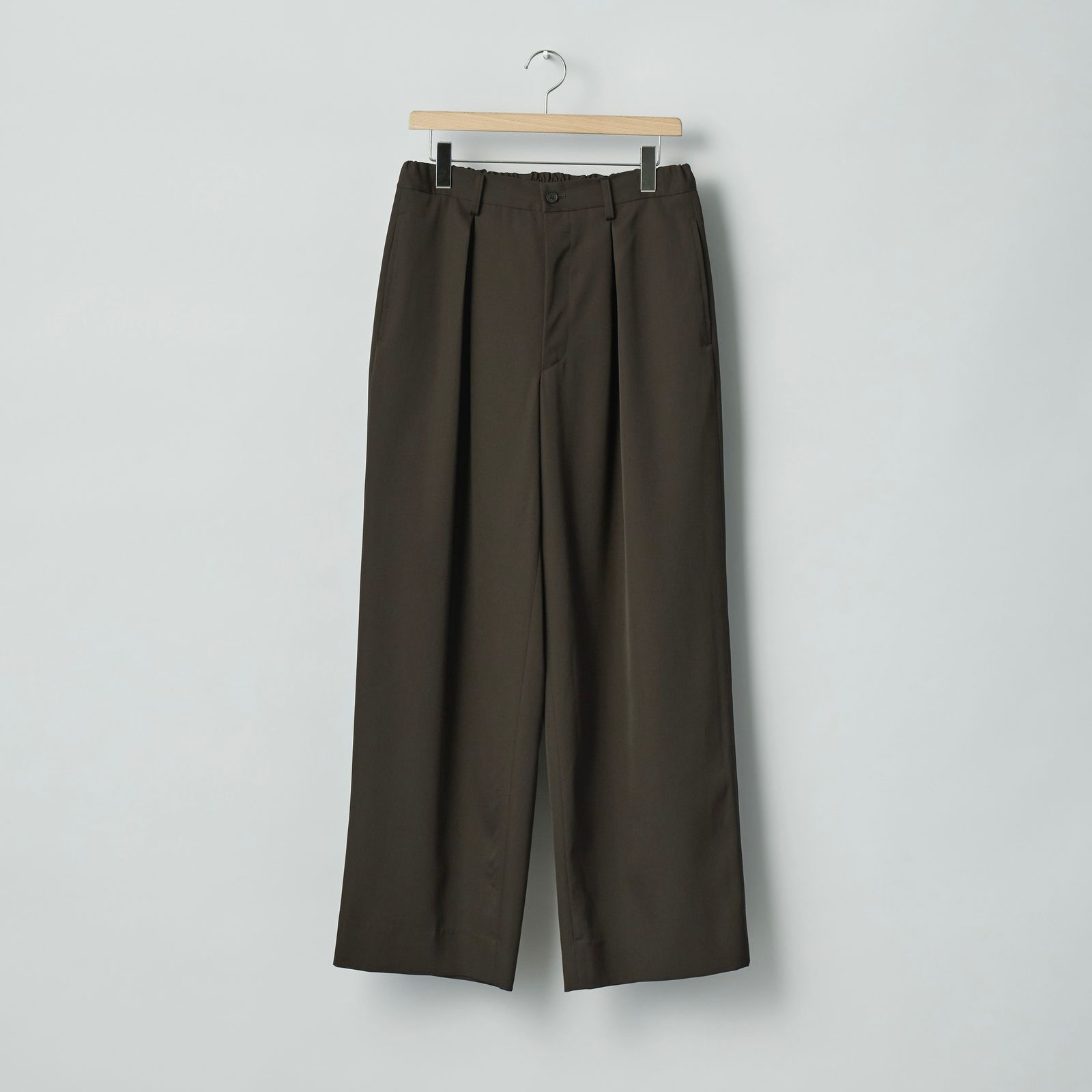 【残り一点】Easy Wide Trousers(2/90 WOOL GABARDINE)