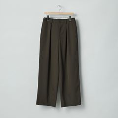【残り一点】Easy Wide Trousers(2/90 WOOL GABARDINE)