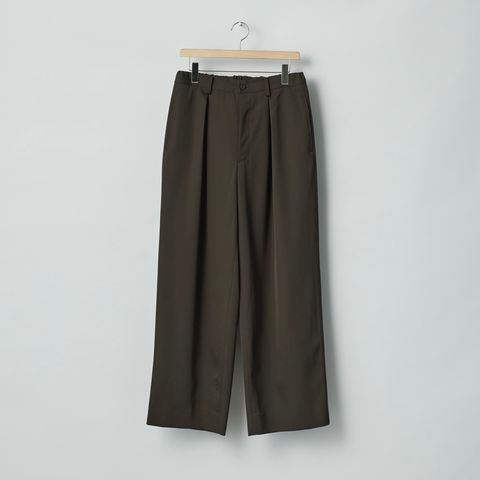 【残り一点】Easy Wide Trousers(2/90 WOOL GABARDINE)