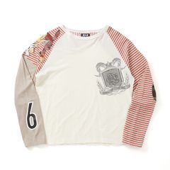 【残り一点】Stripe Raglan
