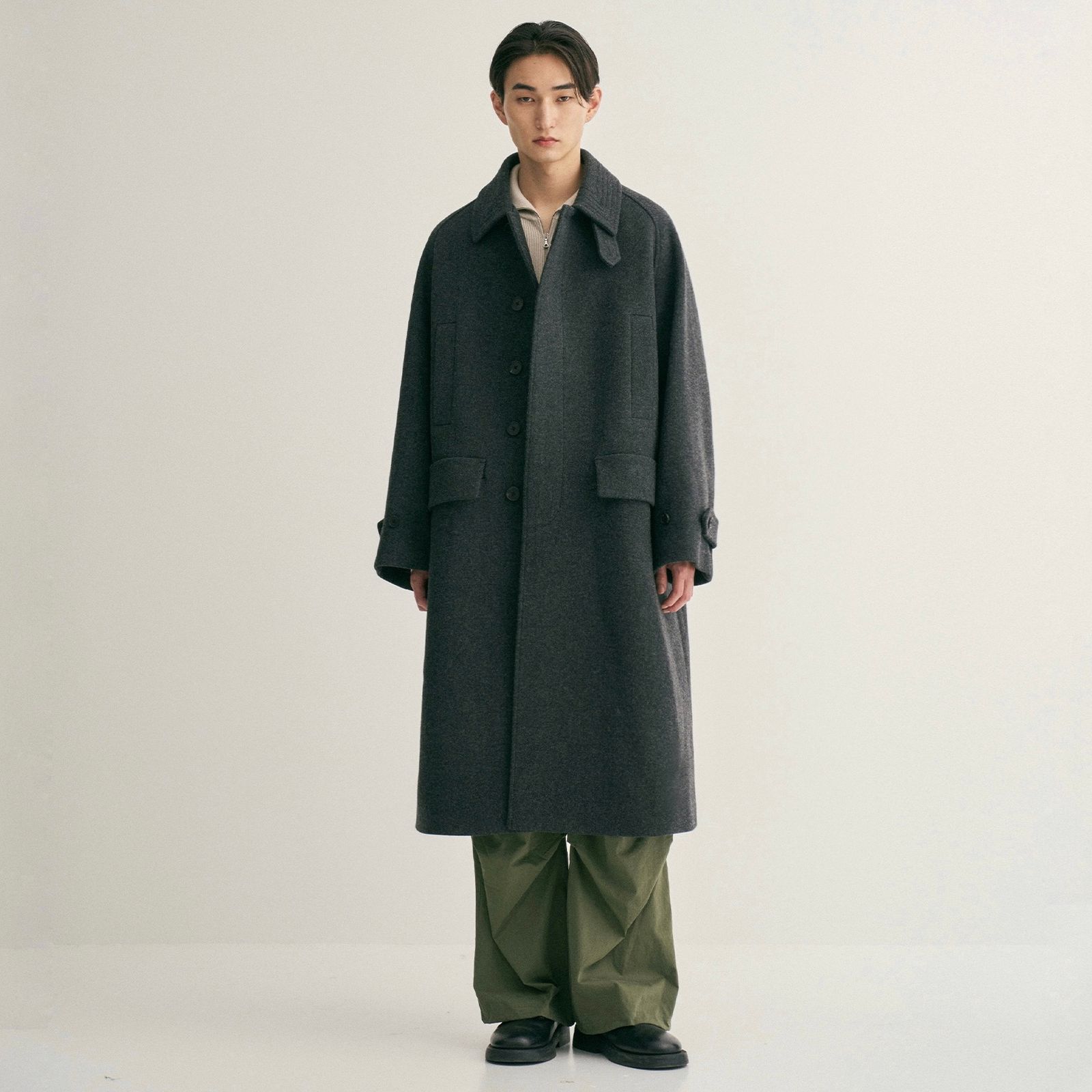 ANOTHER OFFICE - 【残り一点】Voyager Bold Balmacaan Coat | ACRMTSM ONLINE STORE